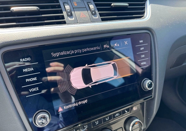 Skoda Octavia cena 76900 przebieg: 117610, rok produkcji 2019 z Pniewy małe 379